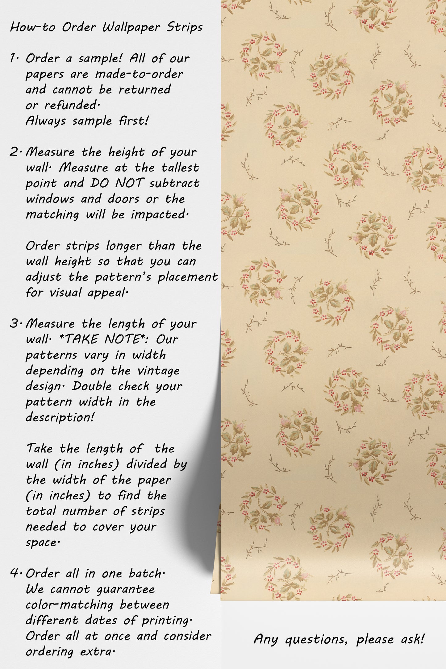 Glisten Antique Floral