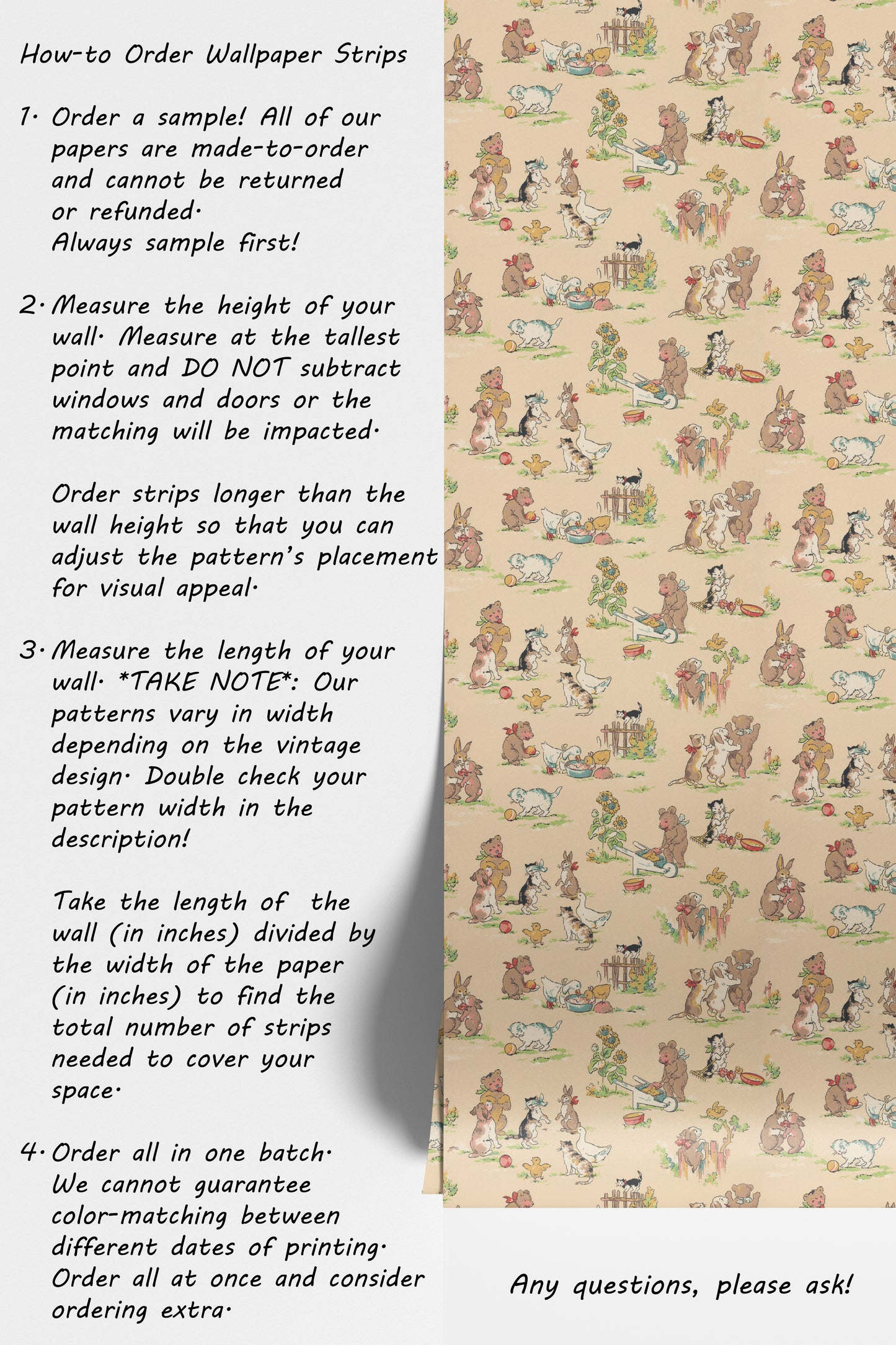 Party Animals Childrens Nursery Theme