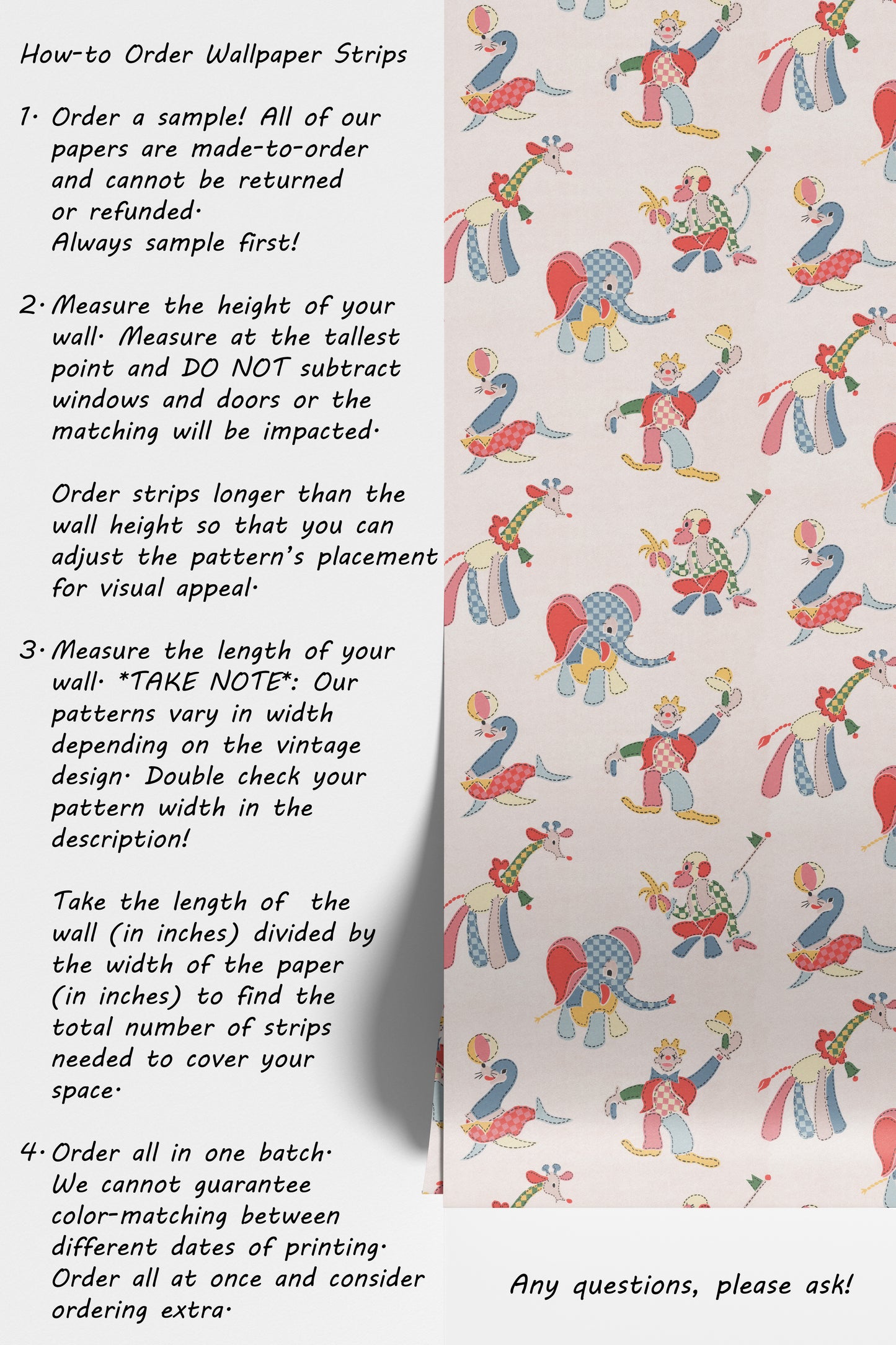 Circus Stitch Childrens Novelty