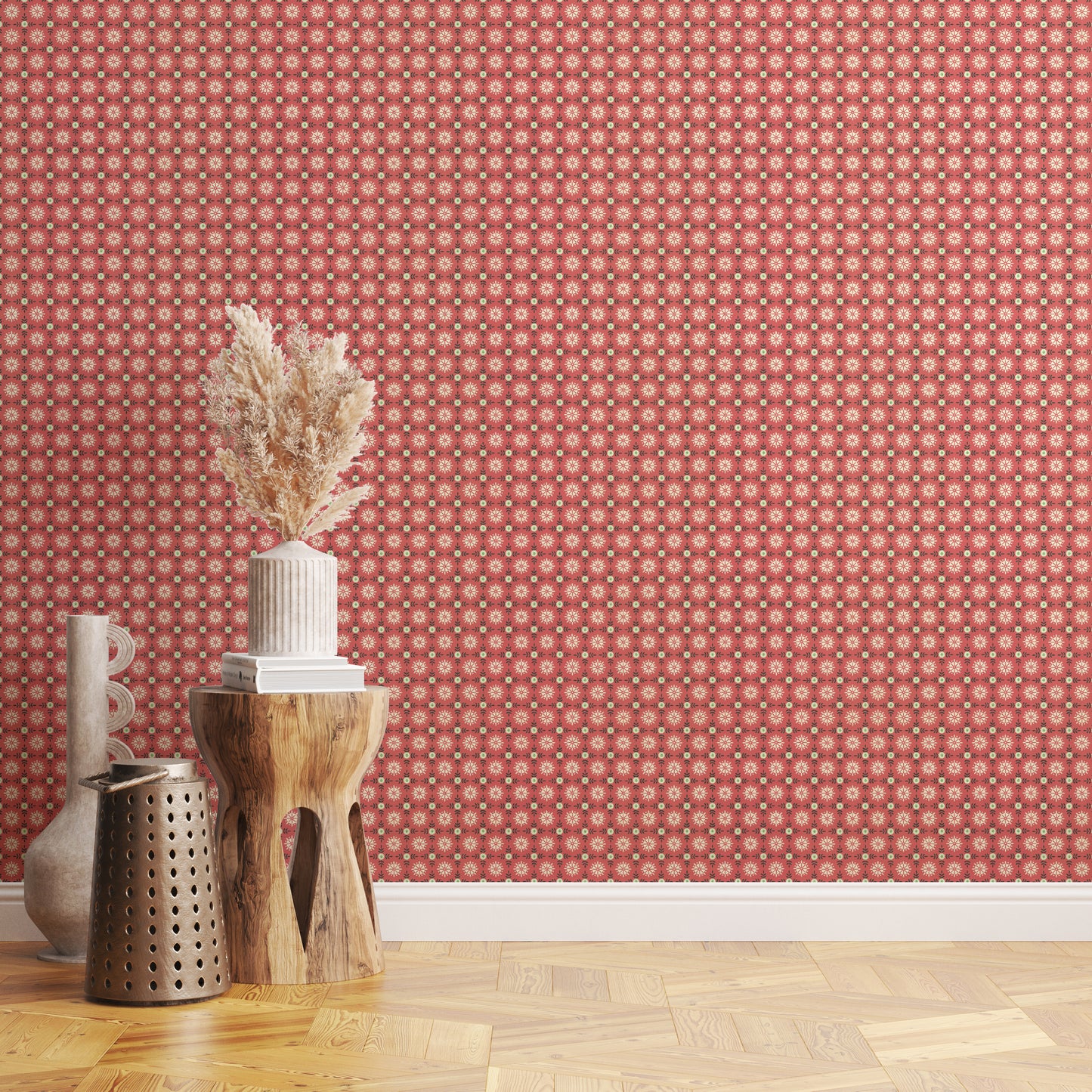 Willette Geometric in Red