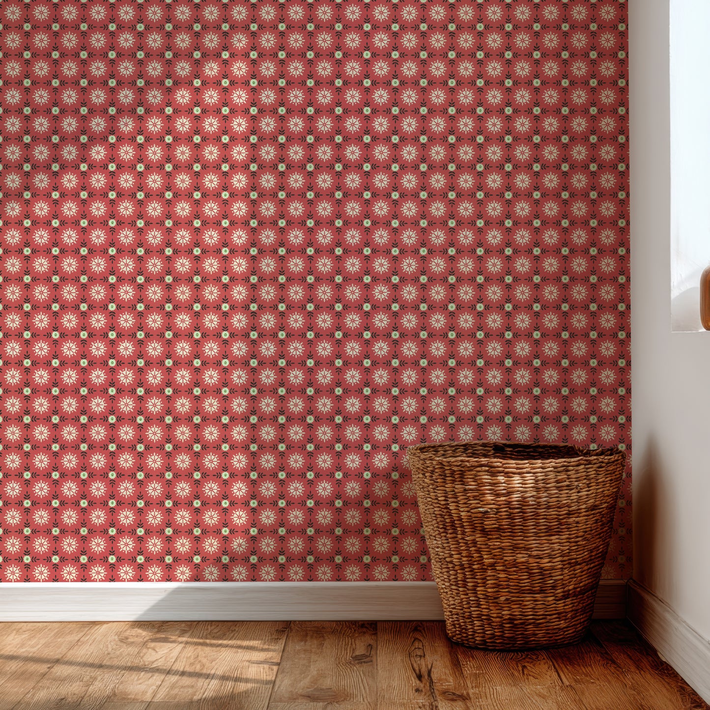 Willette Geometric in Red