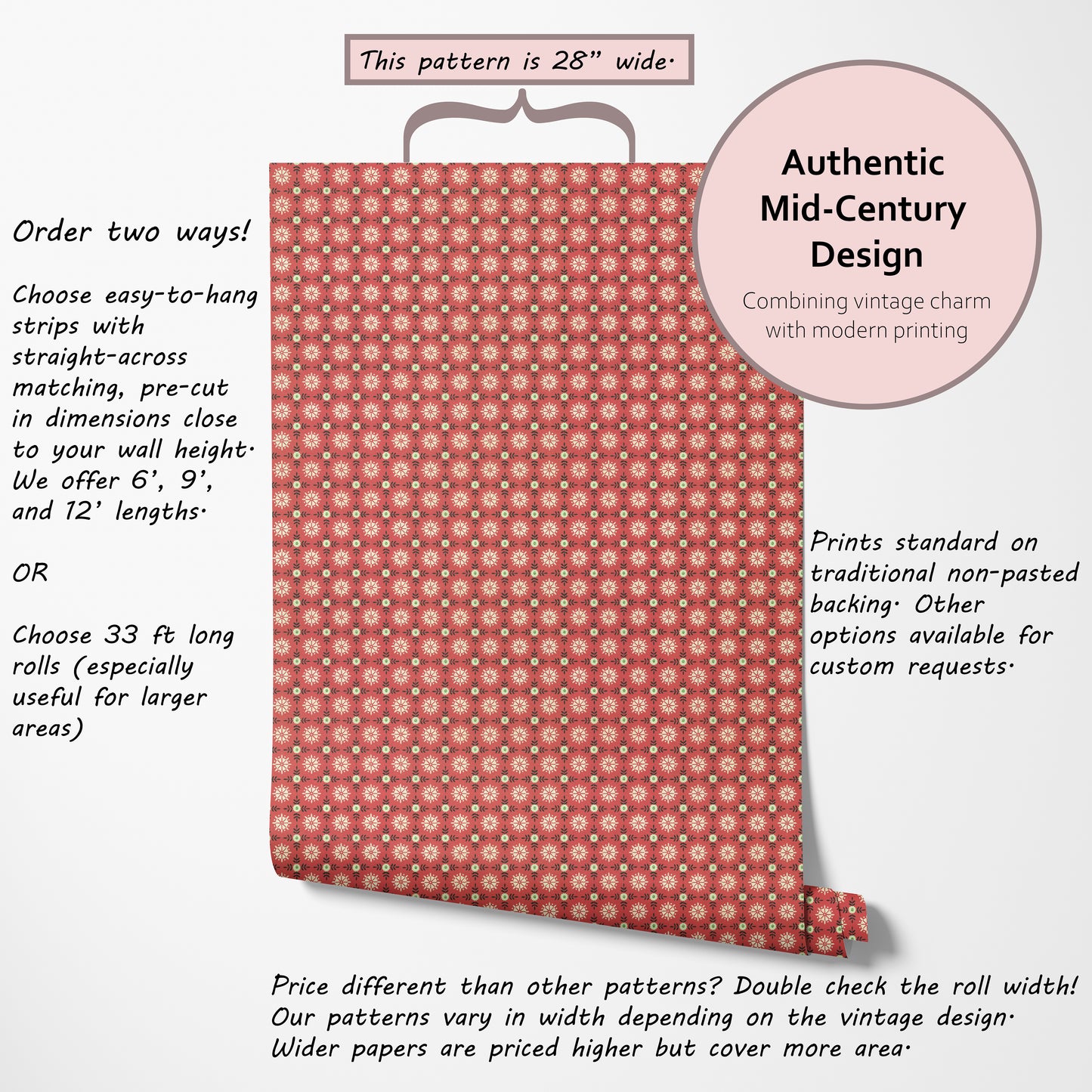 Willette Geometric in Red