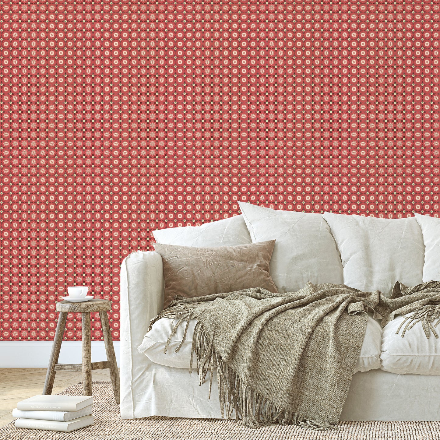 Willette Geometric in Red