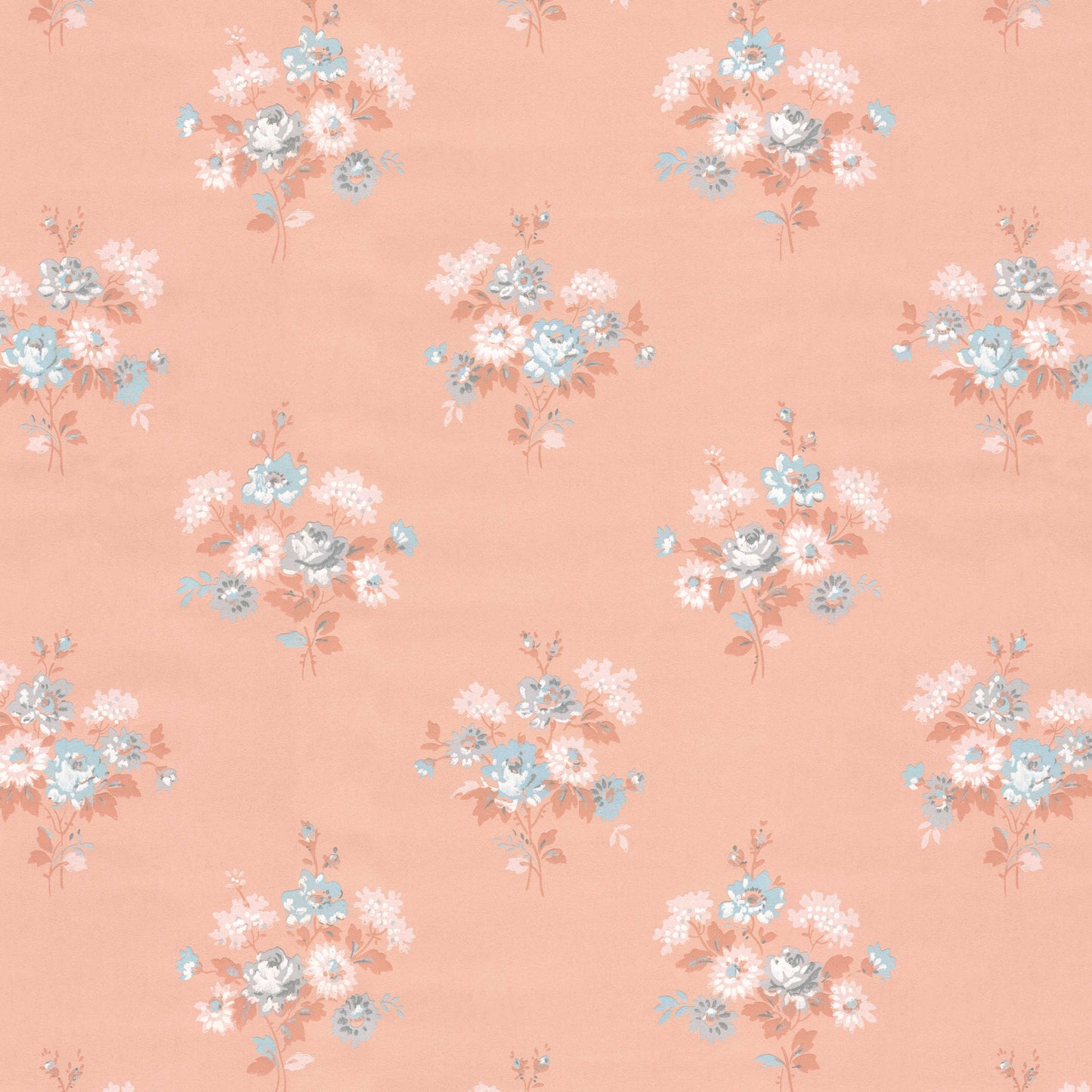 Renee Rose Floral on Peach