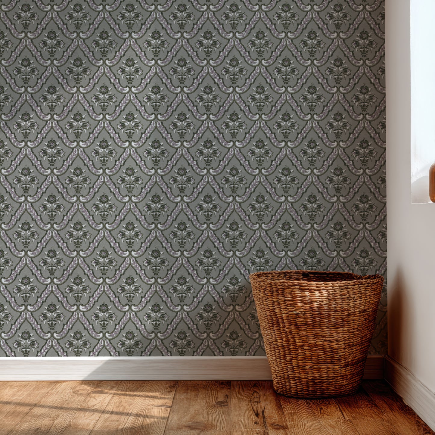 Avery Floral Damask