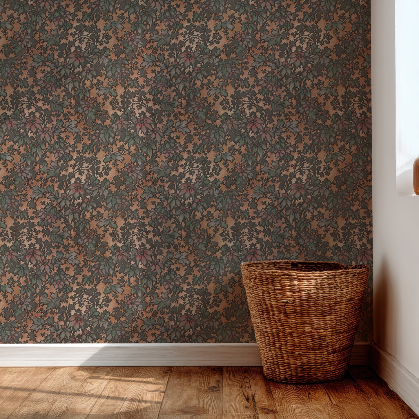 Tawny Antique Floral