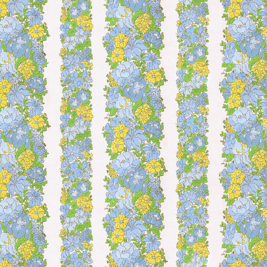 Fallon Retro Floral Stripe