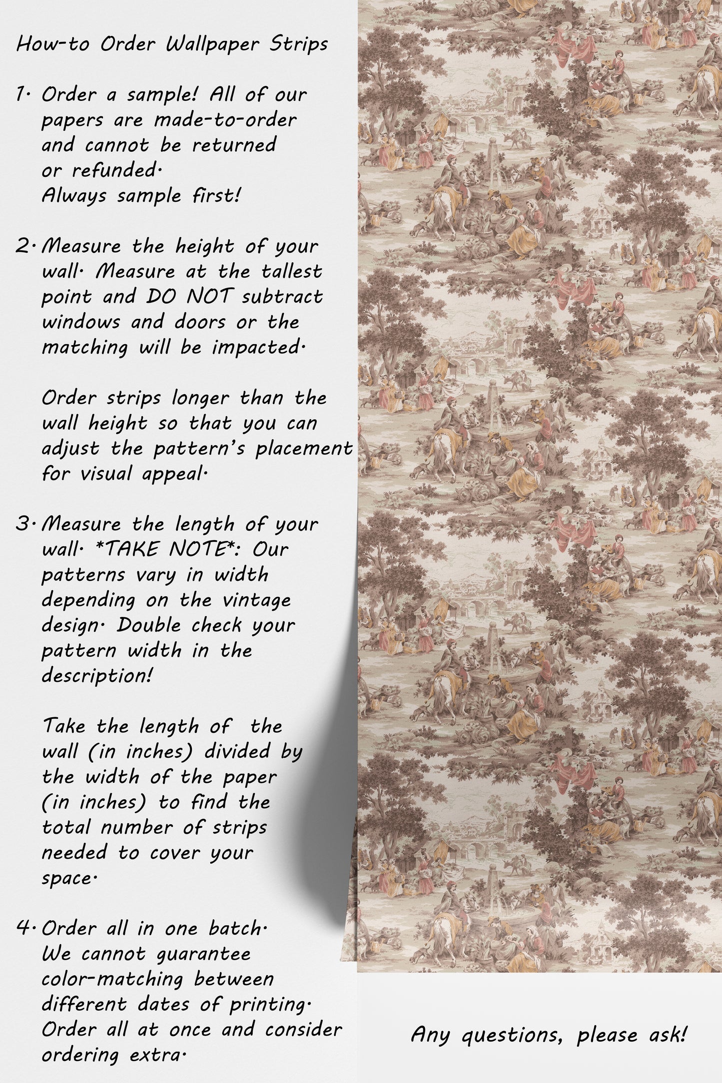 Canterbury Toile Scenic