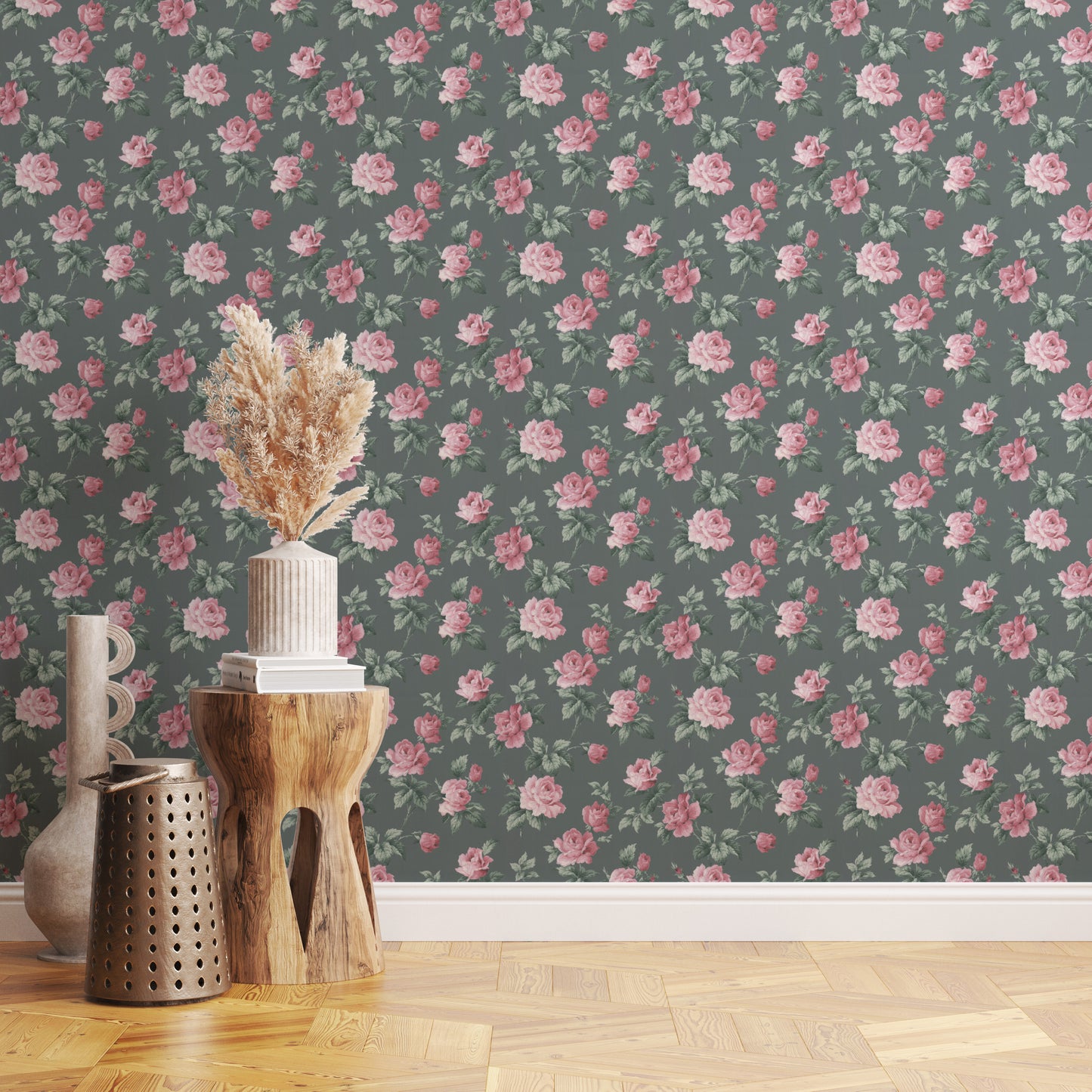 Natasha Rose Floral in Green