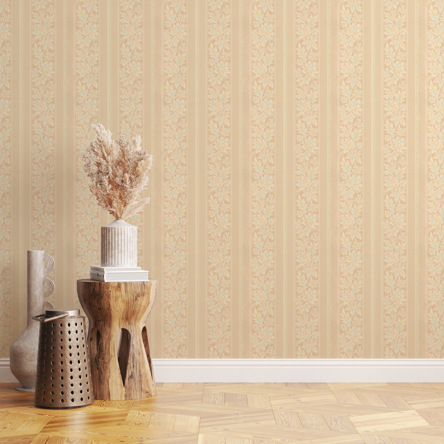Cecily Antique Botanical Stripe