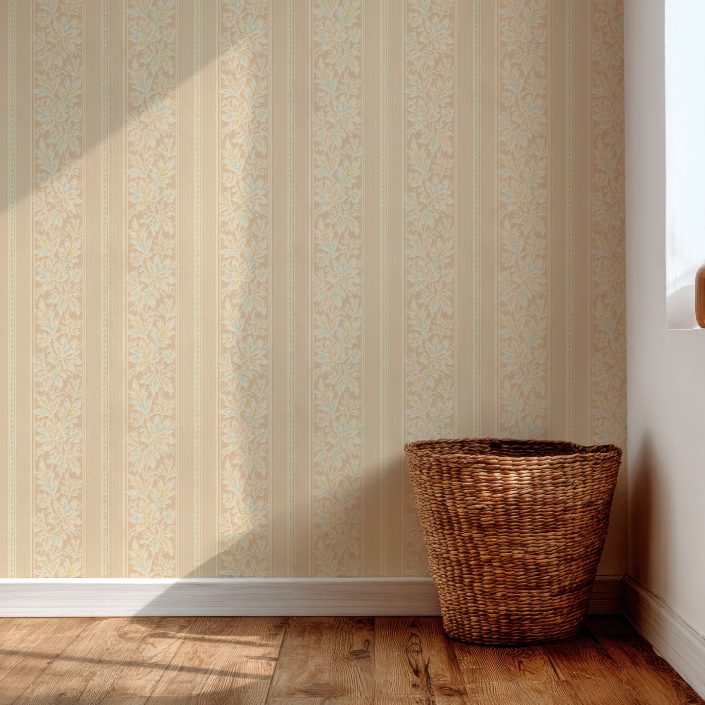 Cecily Antique Botanical Stripe