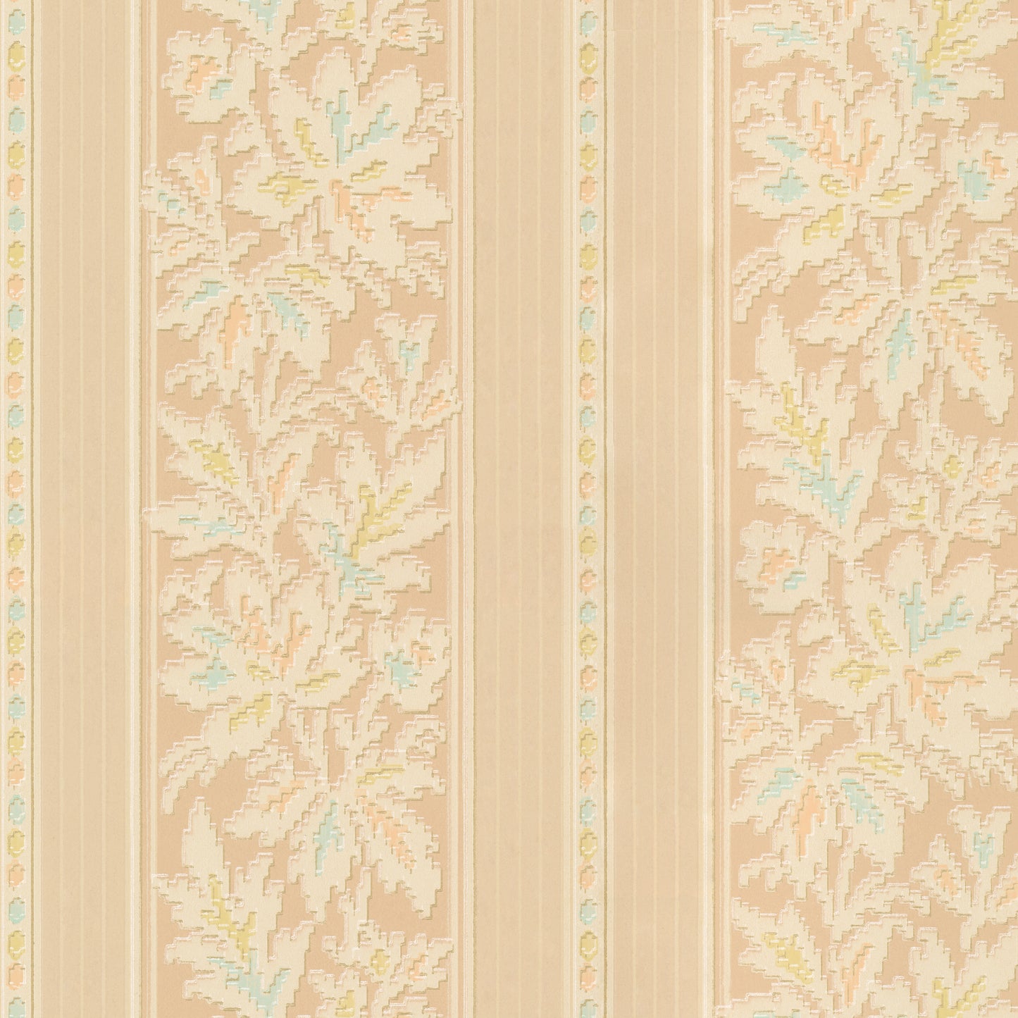 Cecily Antique Botanical Stripe