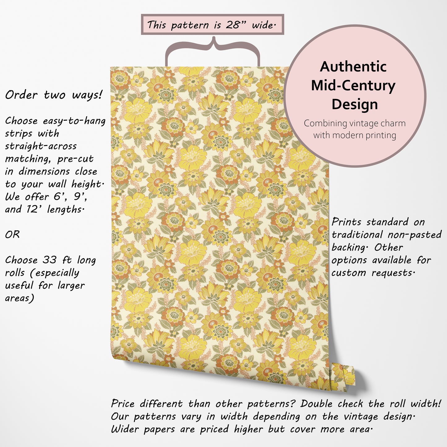 Gladden Retro Floral