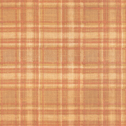 October Plaid Orange