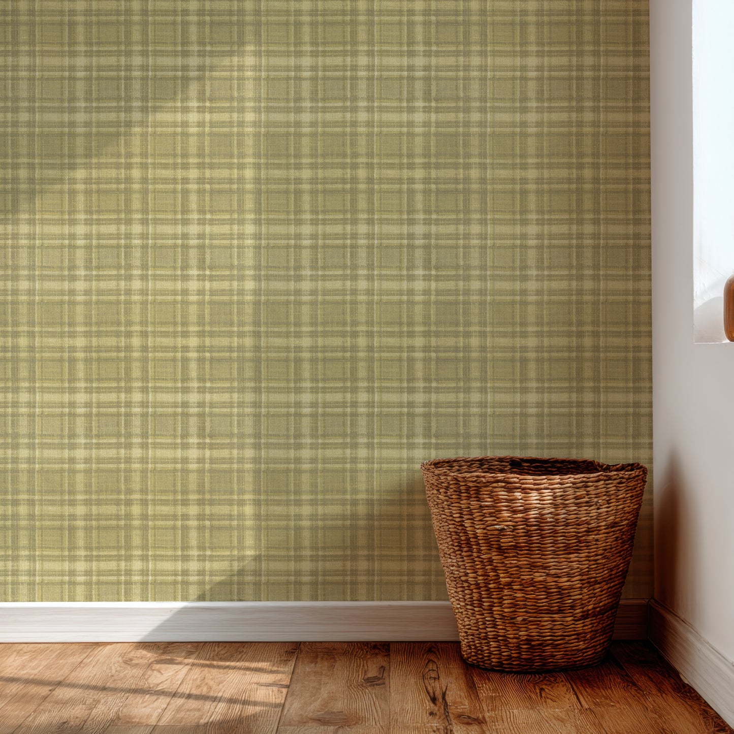 October Plaid Yellow