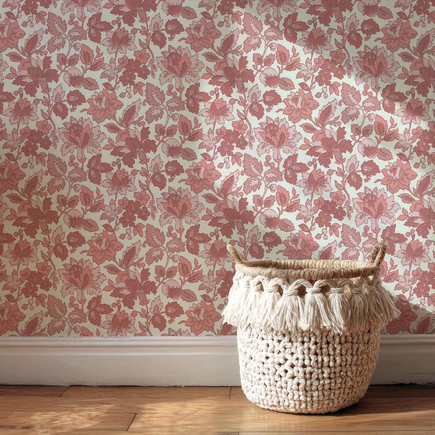 Hester Retro Floral in Pink