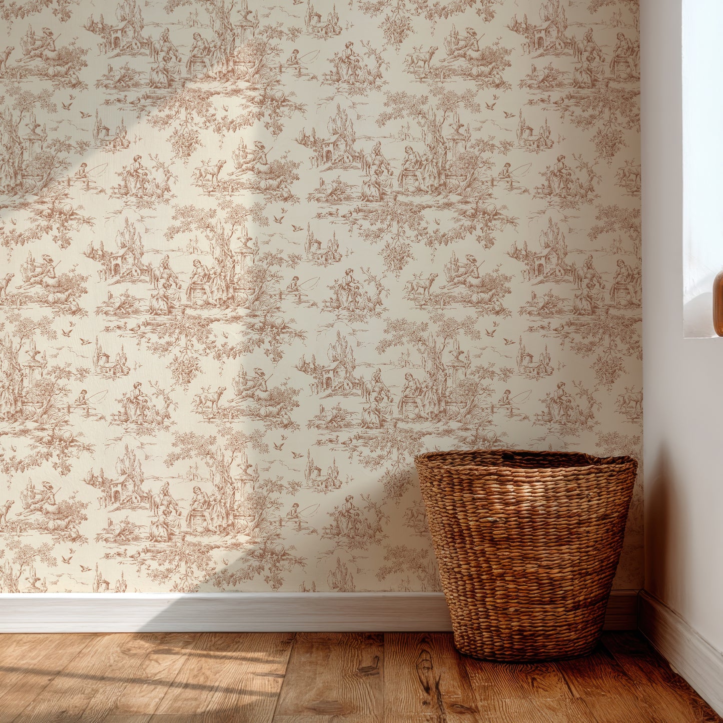 Geraldine Toile Scenic in Orange