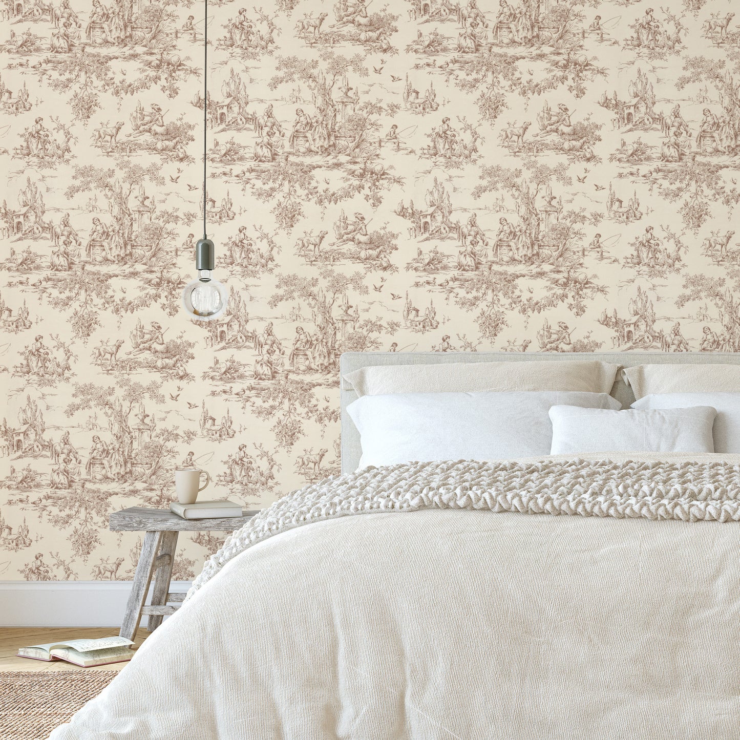 Geraldine Toile Scenic in Brown