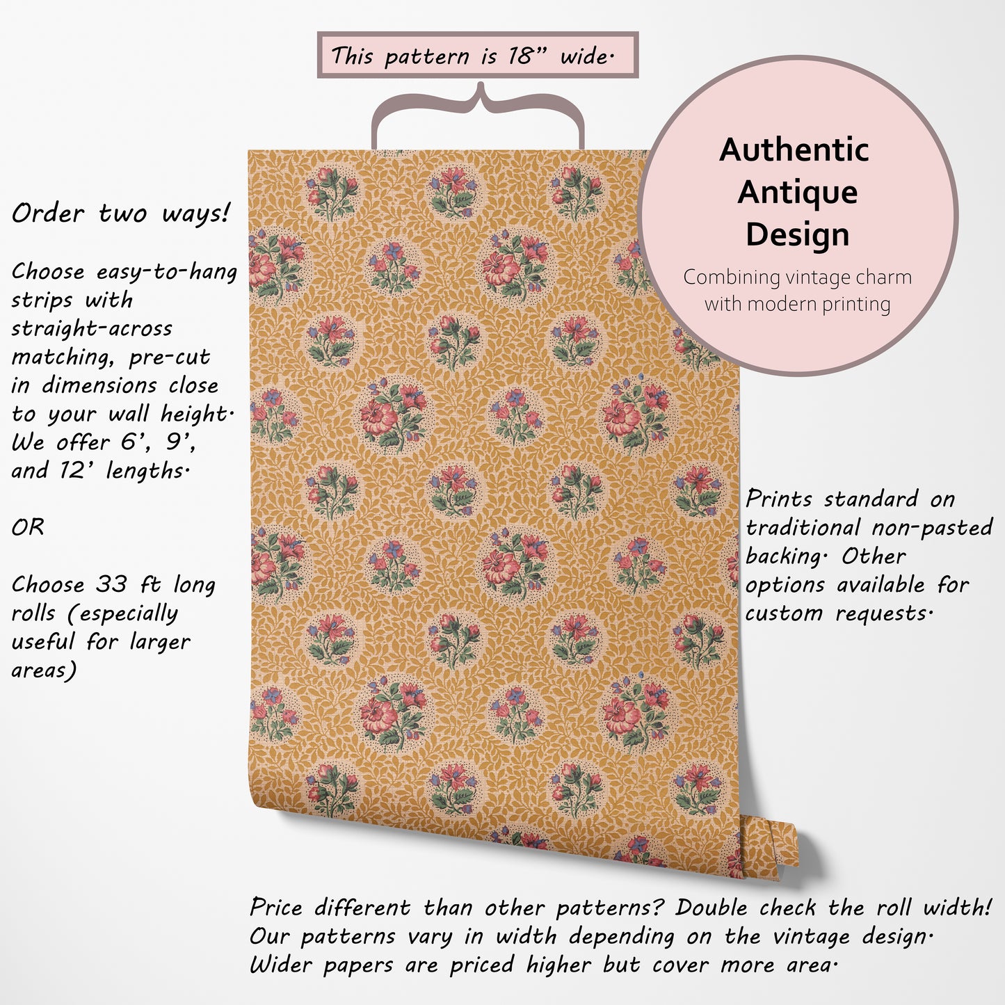 Sonja Antique French Floral