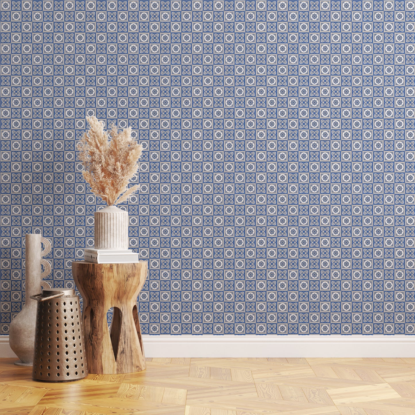 Aspire French Geometric in Blue