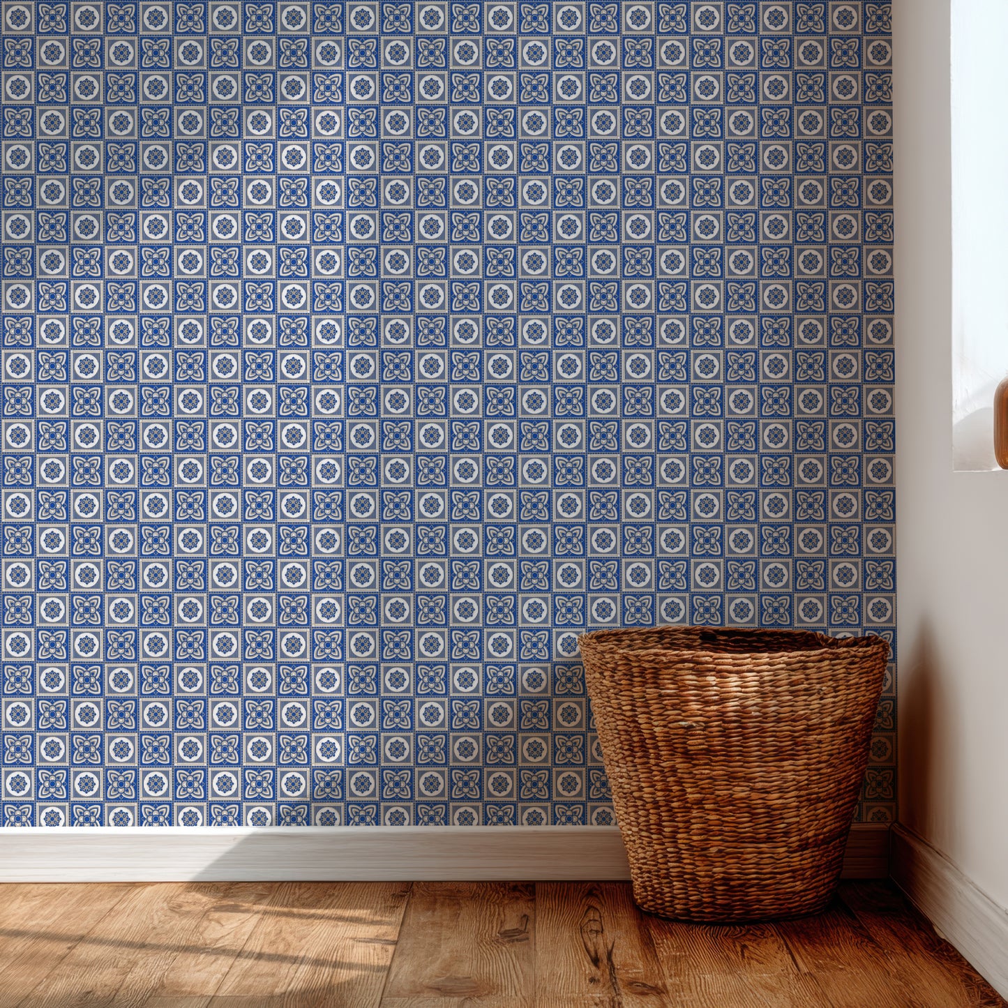 Aspire French Geometric in Blue
