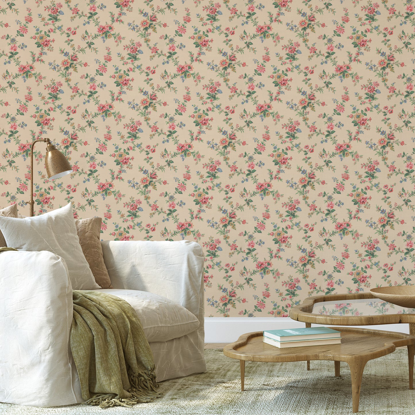 Esme Antique French Floral Chintz