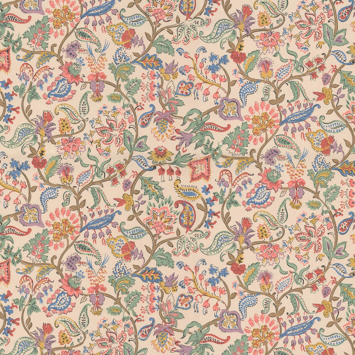 Patrice Antique French Floral Chintz