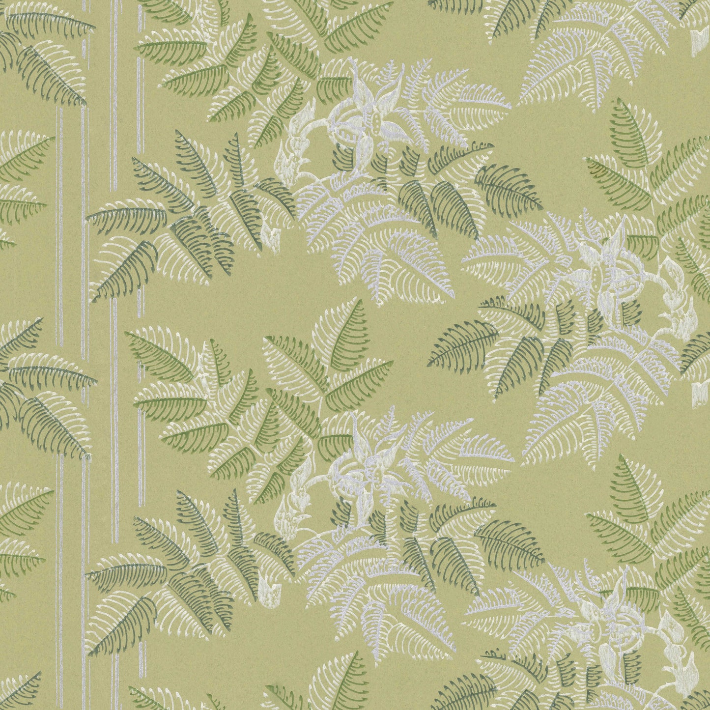 Denise Botanical Stripes