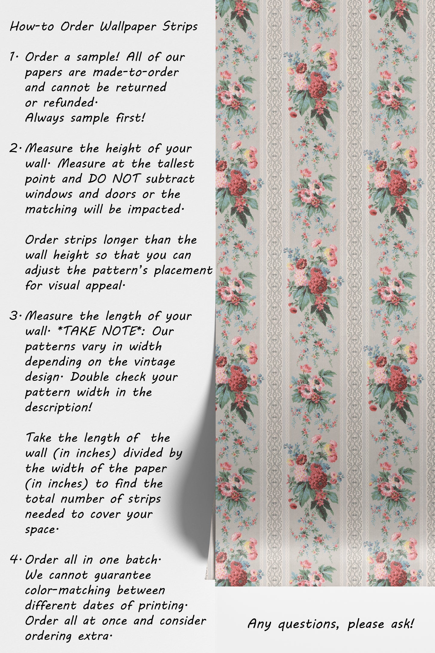 Carmen Floral Stripe