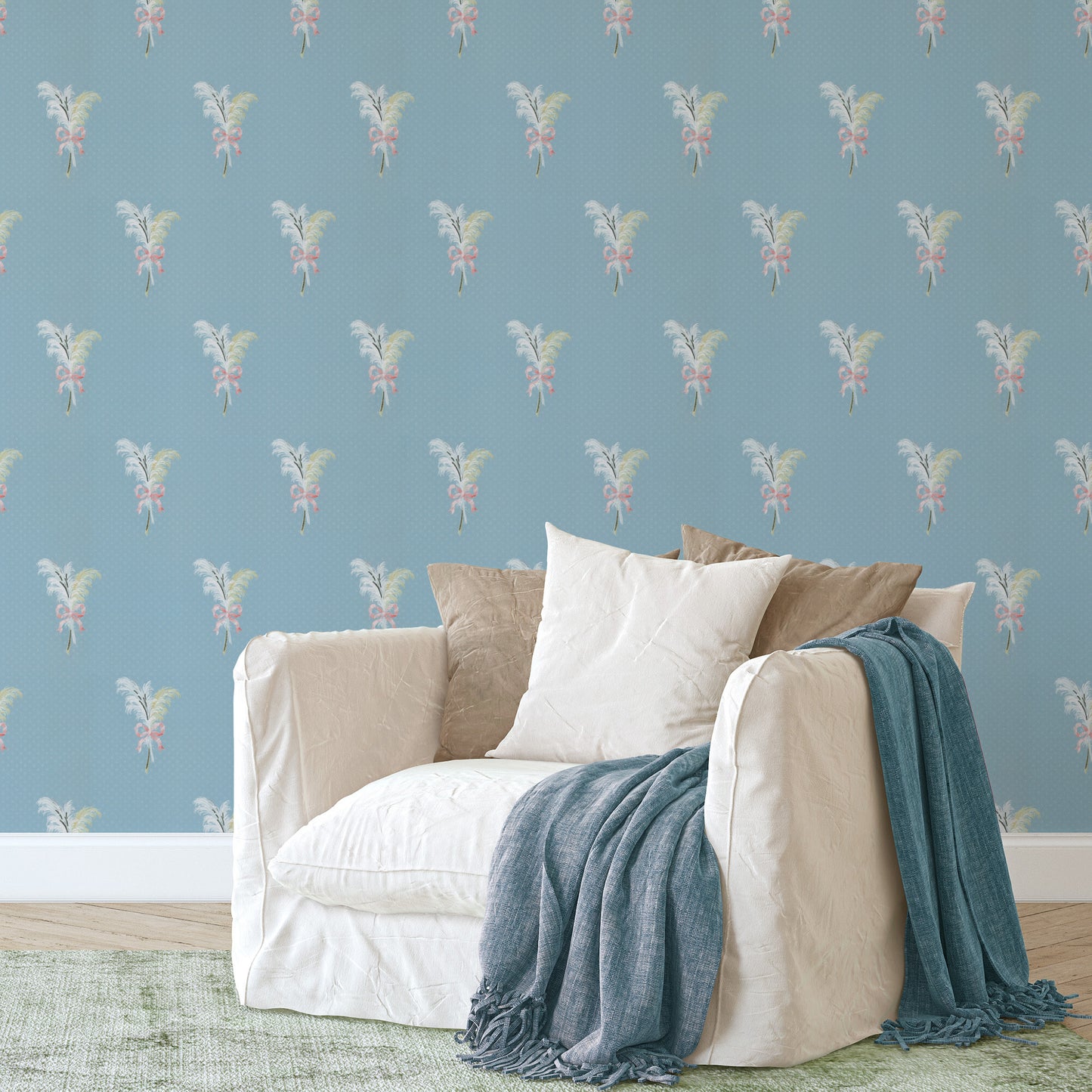 Liza Novelty Feathers and Bows Theme