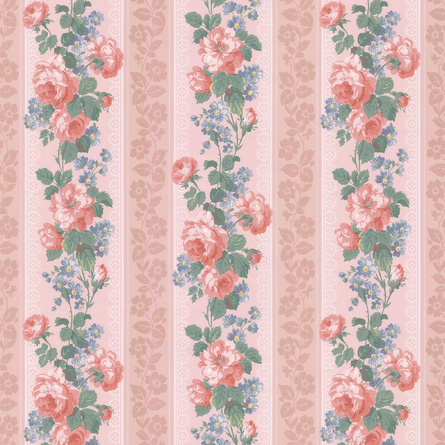 Rosalie Floral Stripe