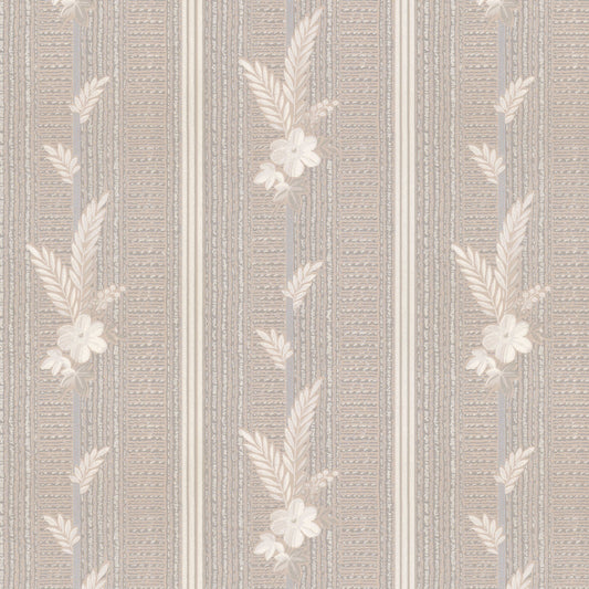 Una Floral Botanical Stripe