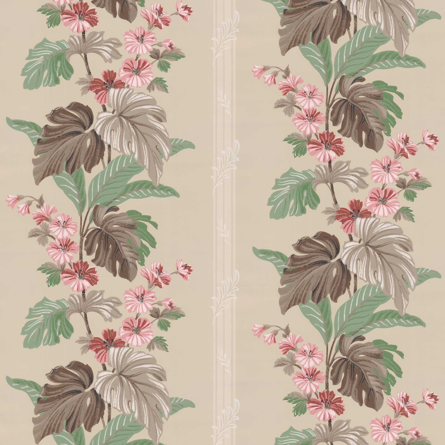 Naomi Botanical Stripe