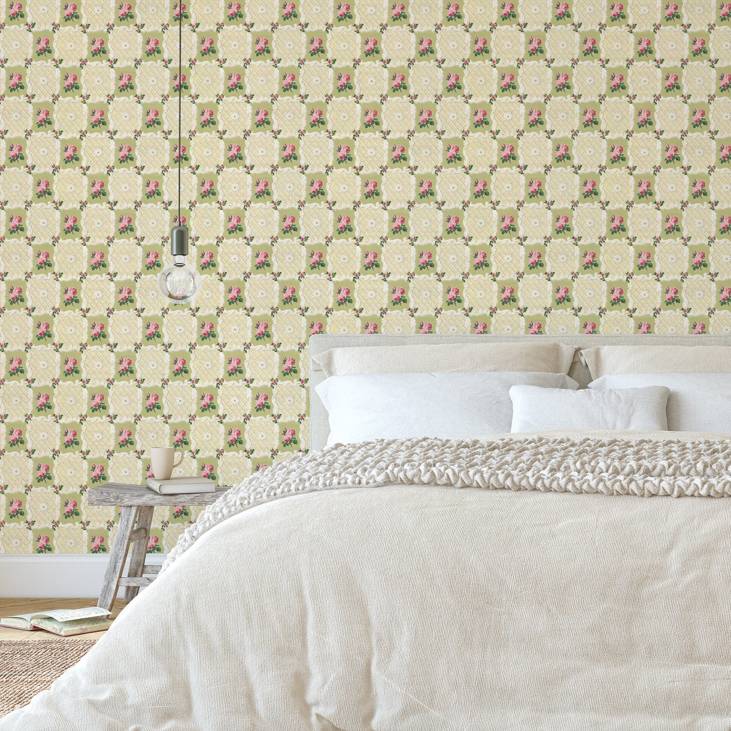 Danae Rose Lattice Floral