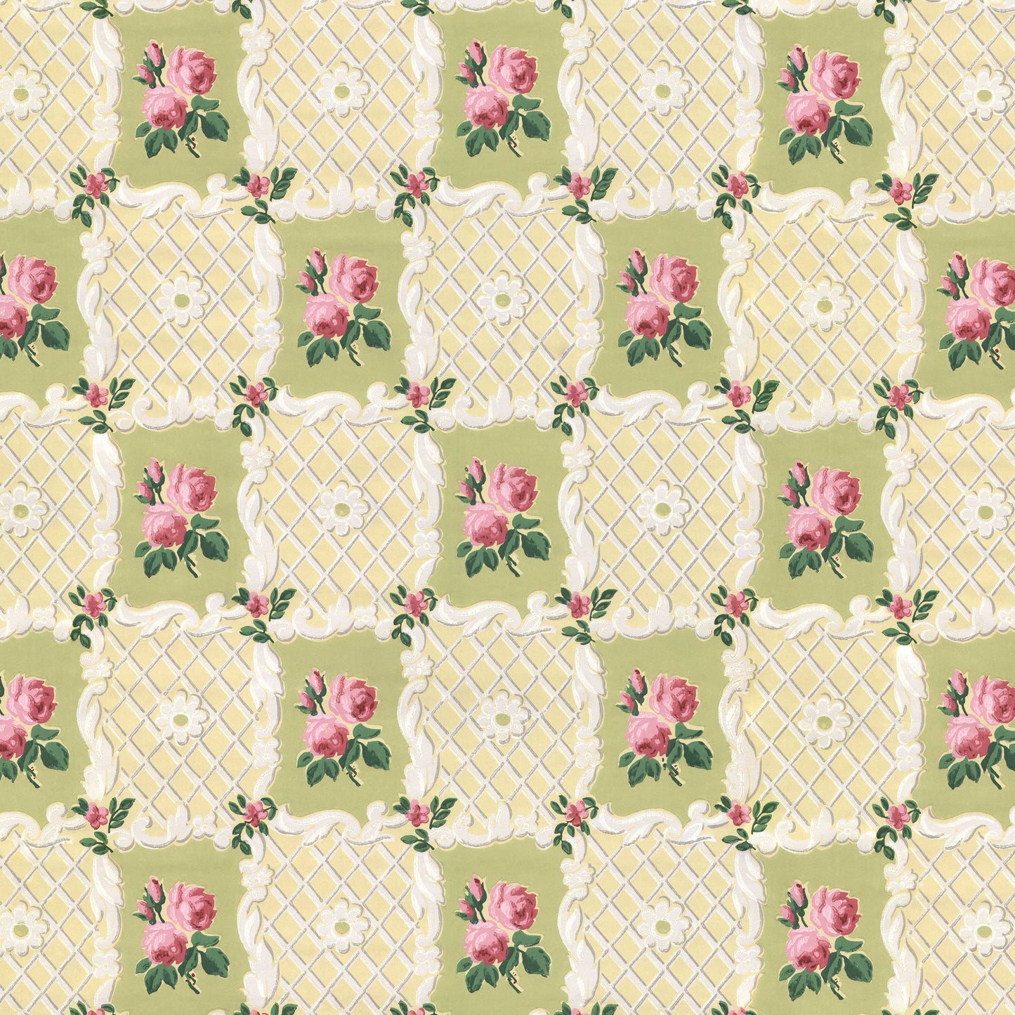 Danae Rose Lattice Floral