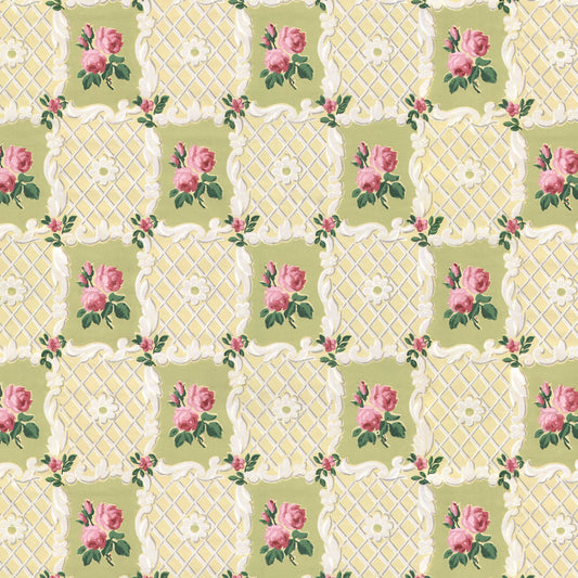 Danae Rose Lattice Floral