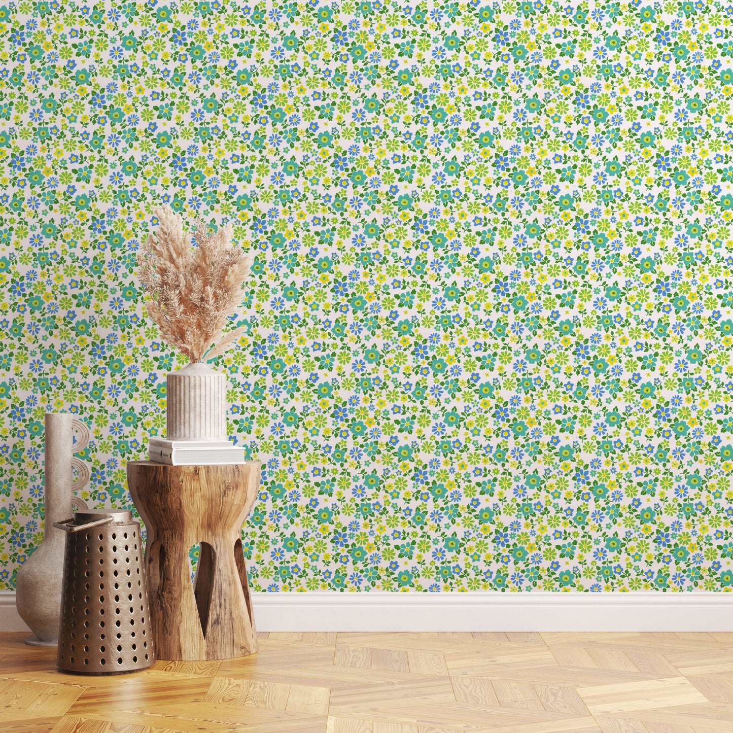 Peridot Retro Floral