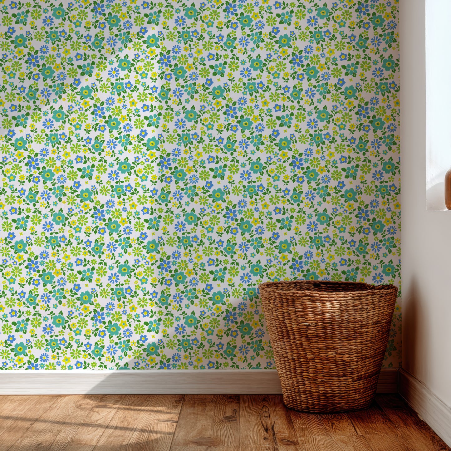 Peridot Retro Floral