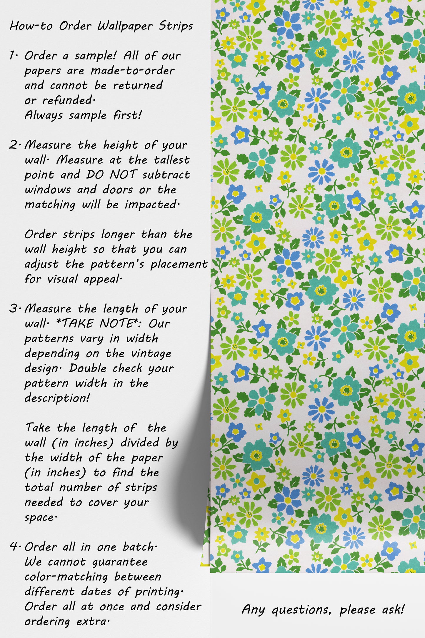 Peridot Retro Floral