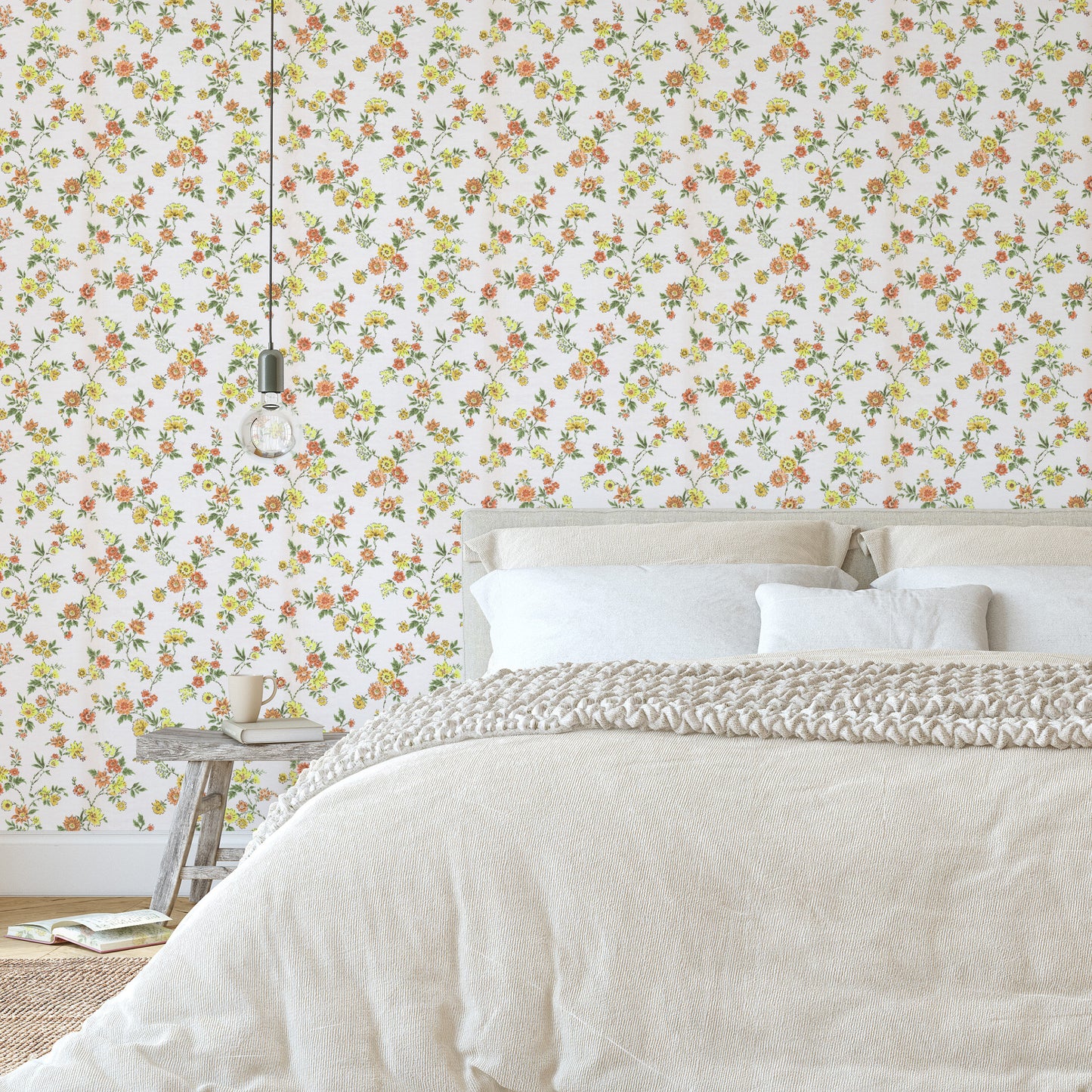 Nala Retro Orange Floral
