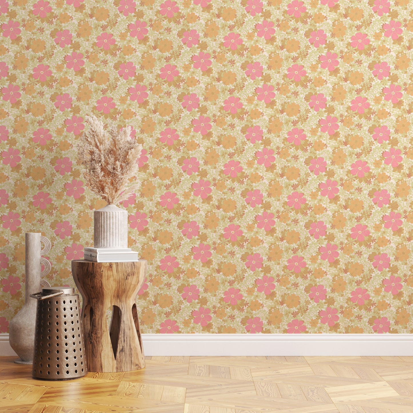 Daisy Retro Floral