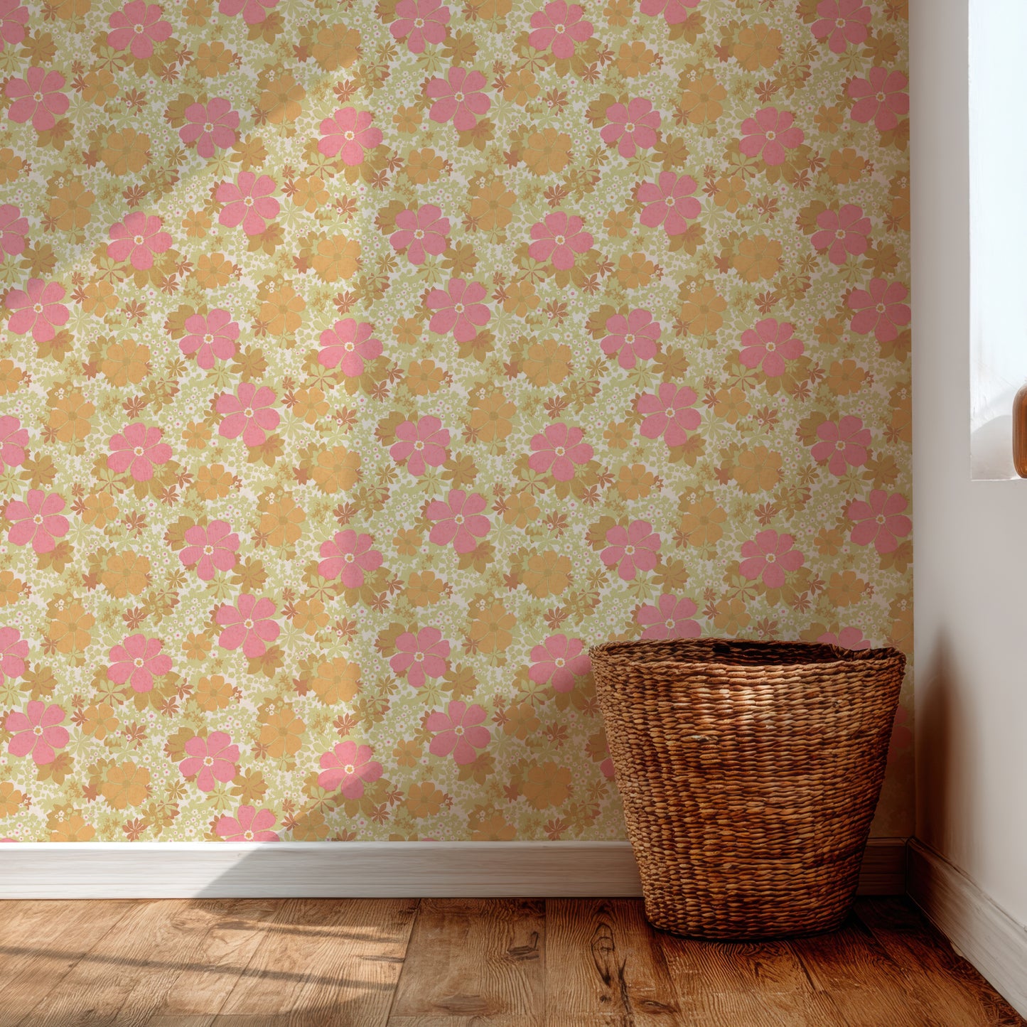 Daisy Retro Floral