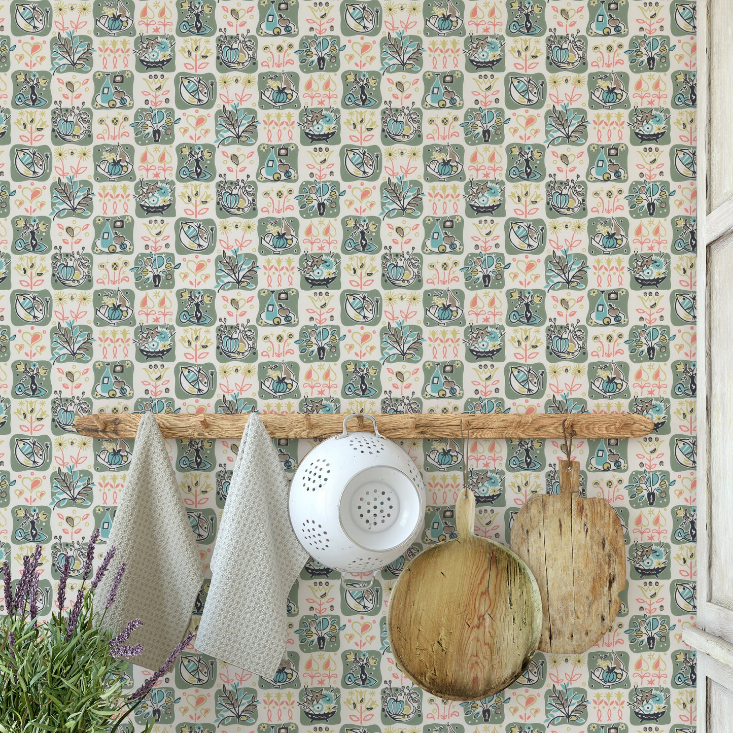 A La Carte Midcentury Kitchen