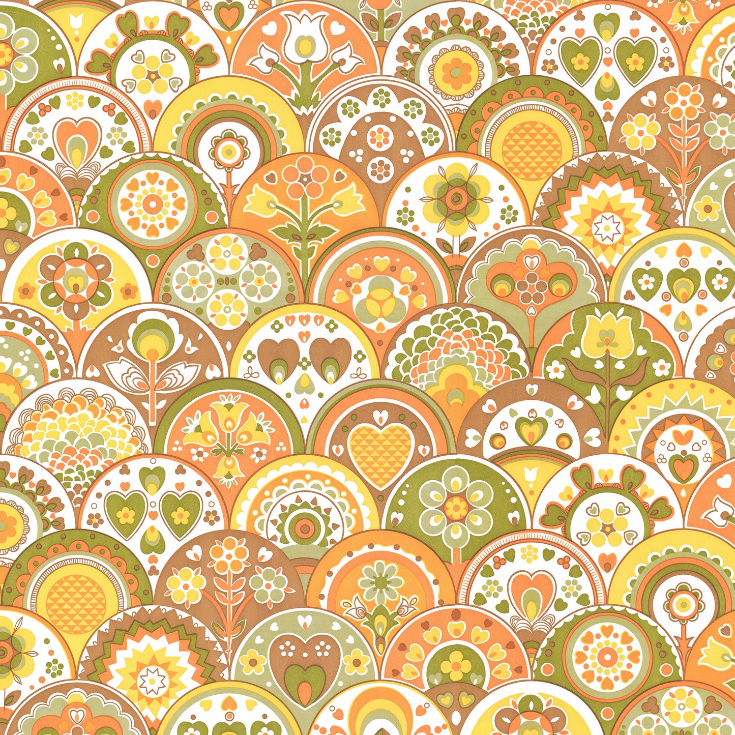 Vibrance Retro Geometric in Autumn