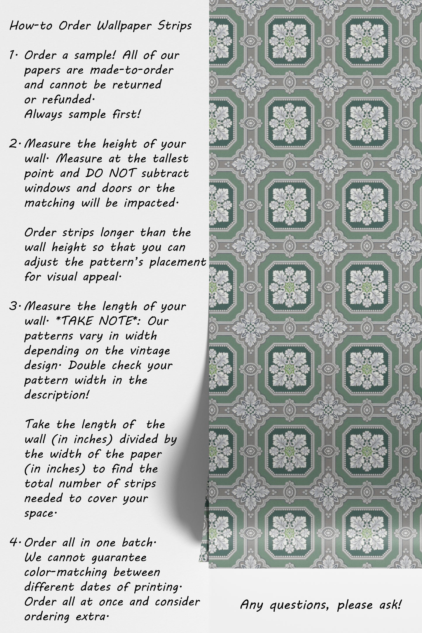 Emerald Geometric Tiles