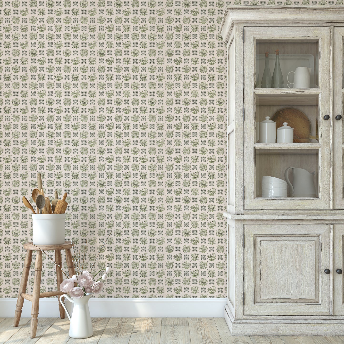 Fawn Woodland Theme Kitchen