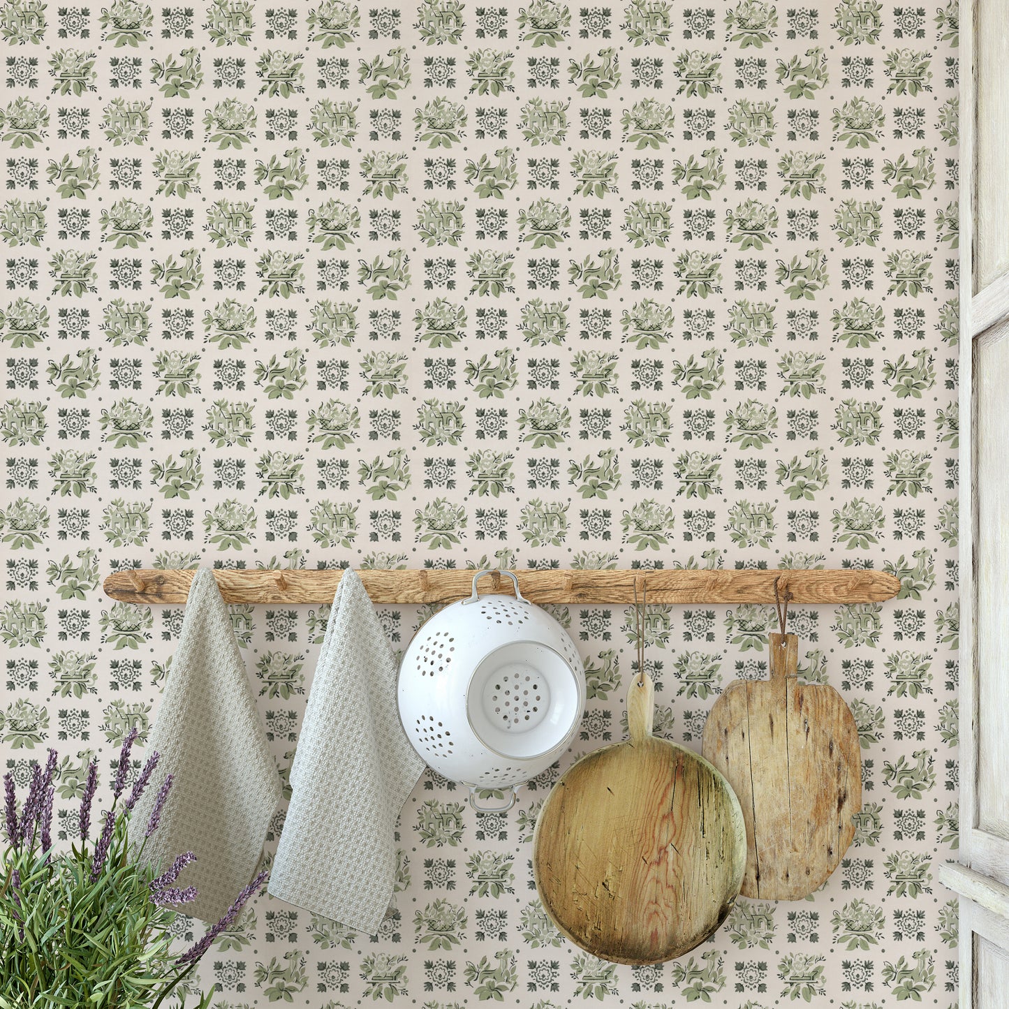 Fawn Woodland Theme Kitchen