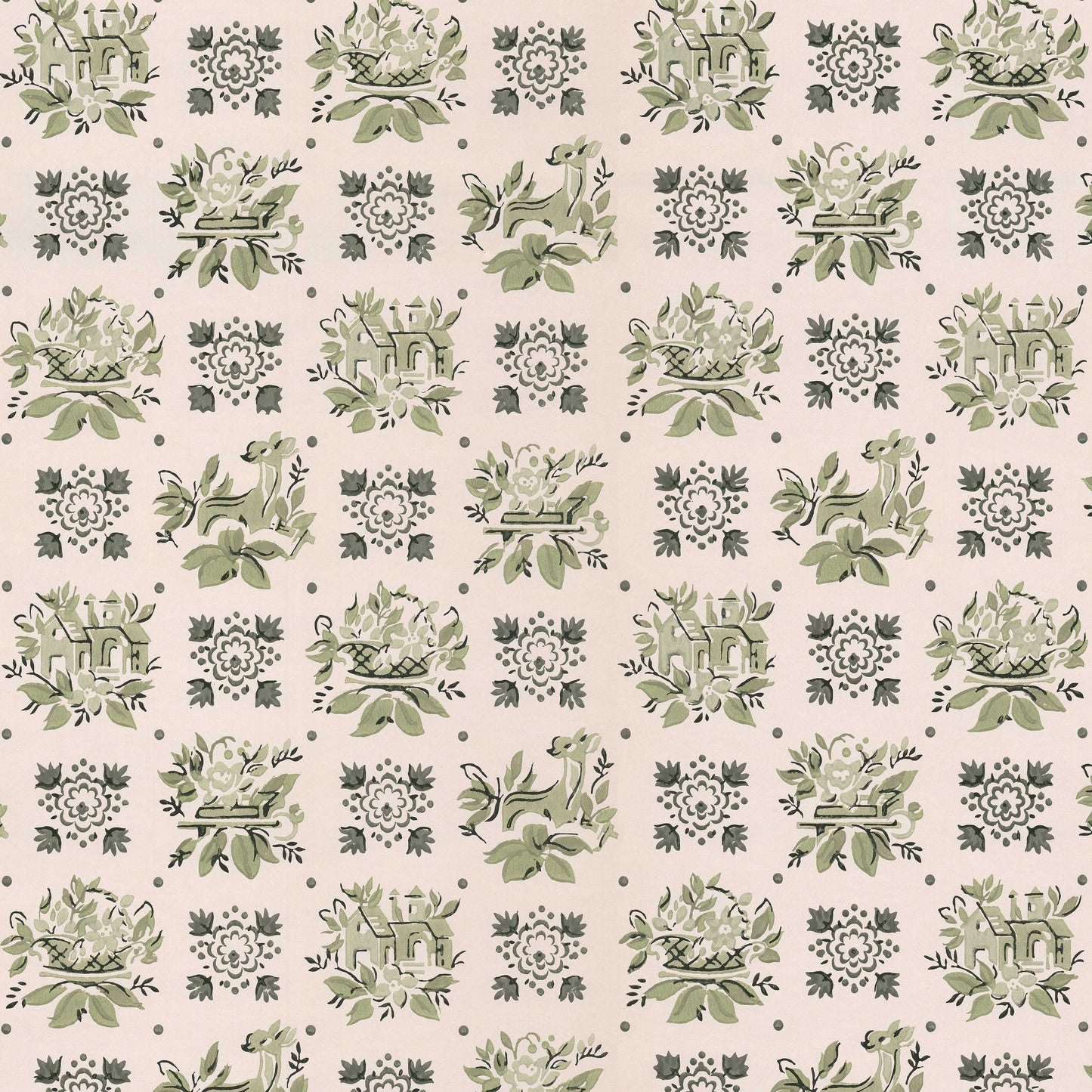 Fawn Woodland Theme Kitchen
