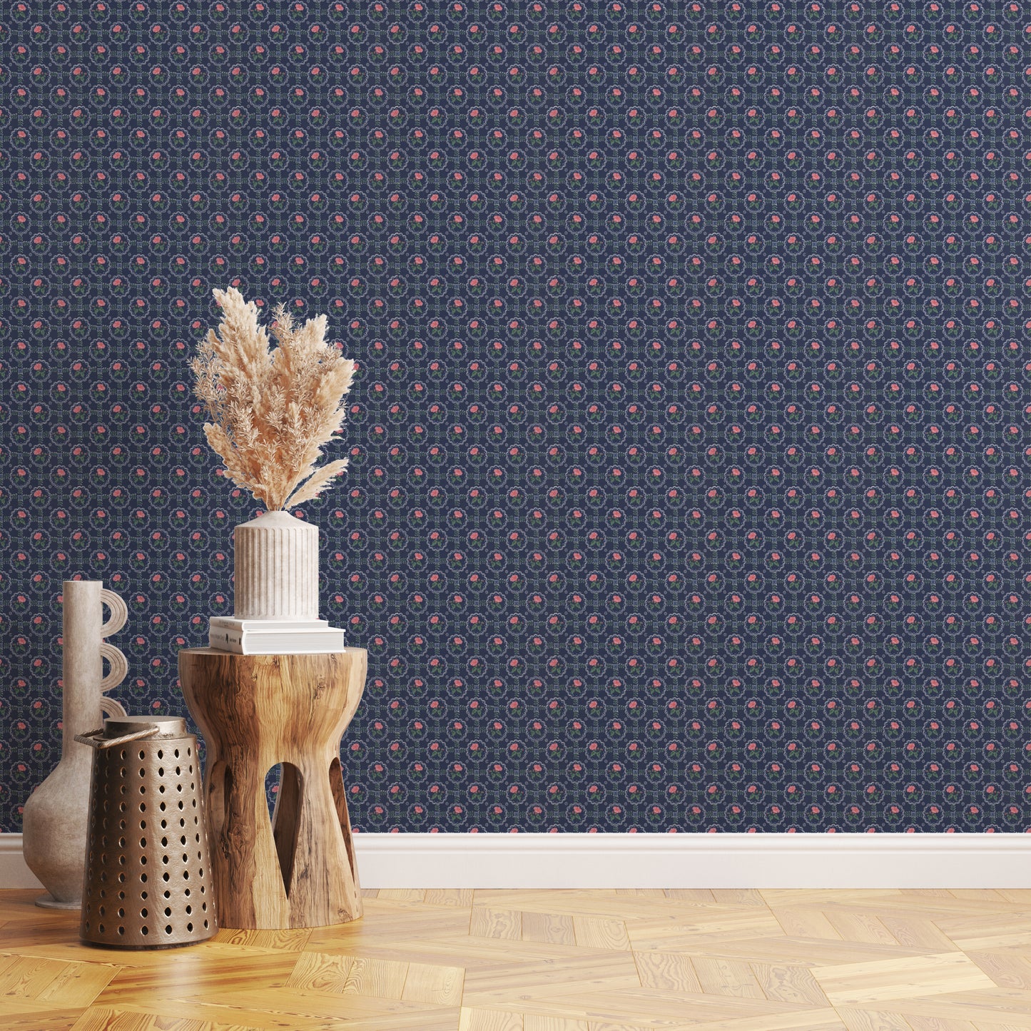 Indigo Floral