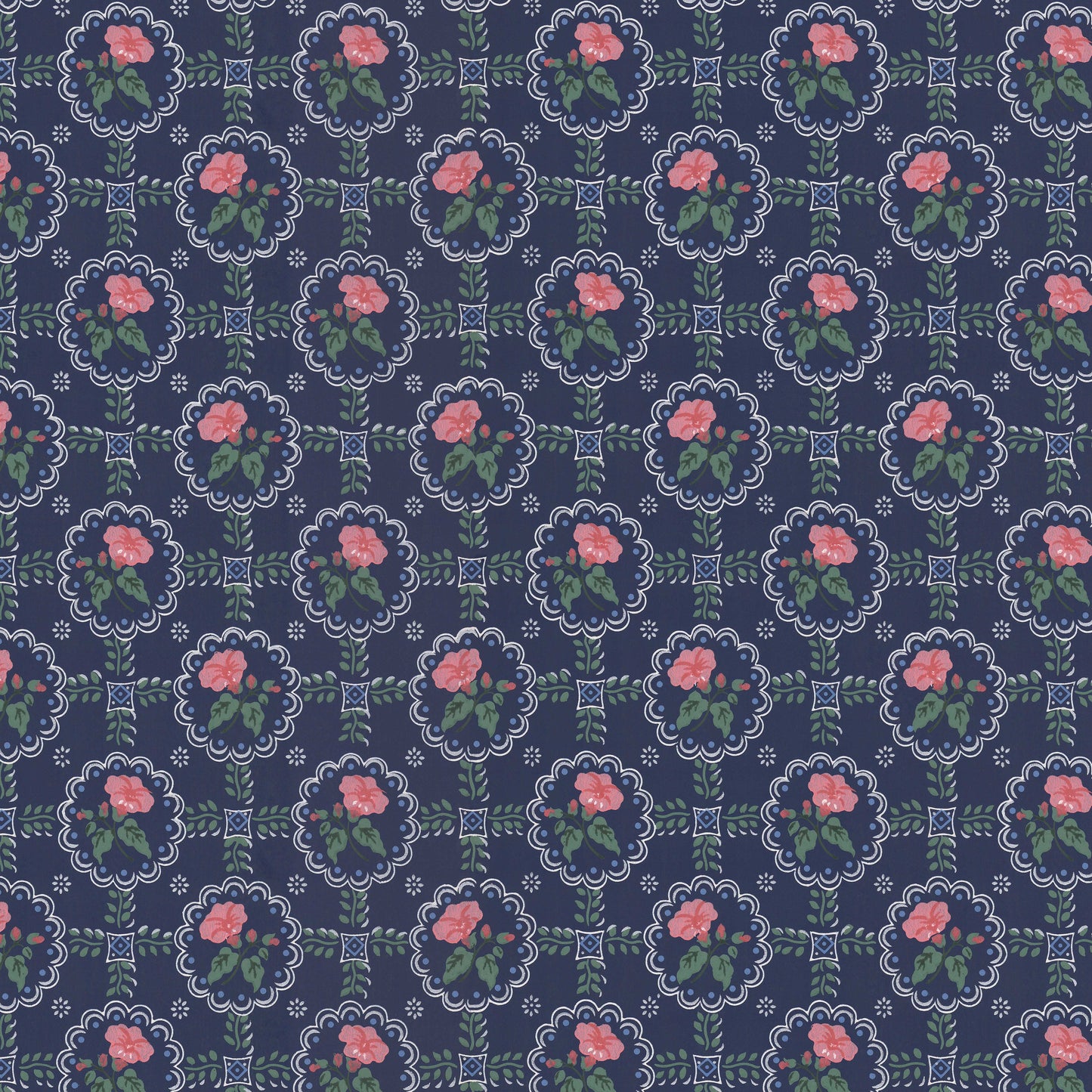 Indigo Floral